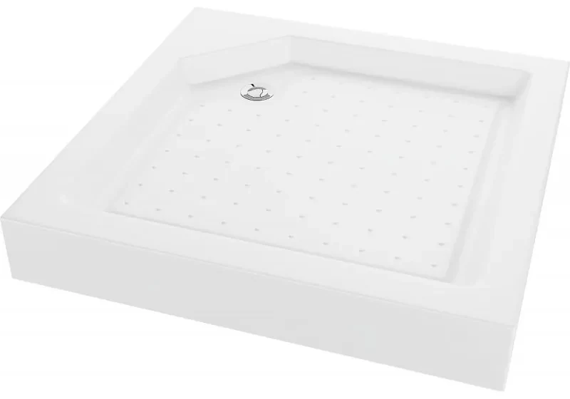 Mexen Rio štvorcová sprchová vanička 90 x 90 cm, biela- 45109090