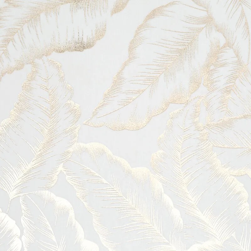Dekorstudio Zamatový záves MILENA v bielej farbe 140 x 250 cm