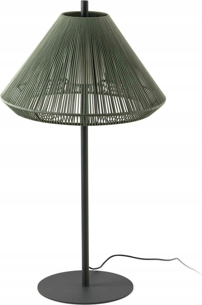 Faro Saigon Out C70 stojaca lampa 120 cm, olivová zelená, IP44, E27