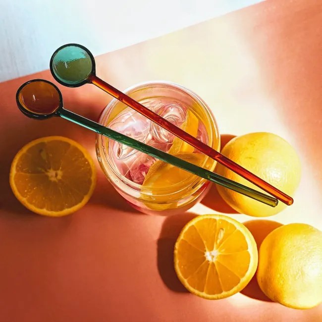 Sada dvoch lyžičiek LAISA sklenené 894782