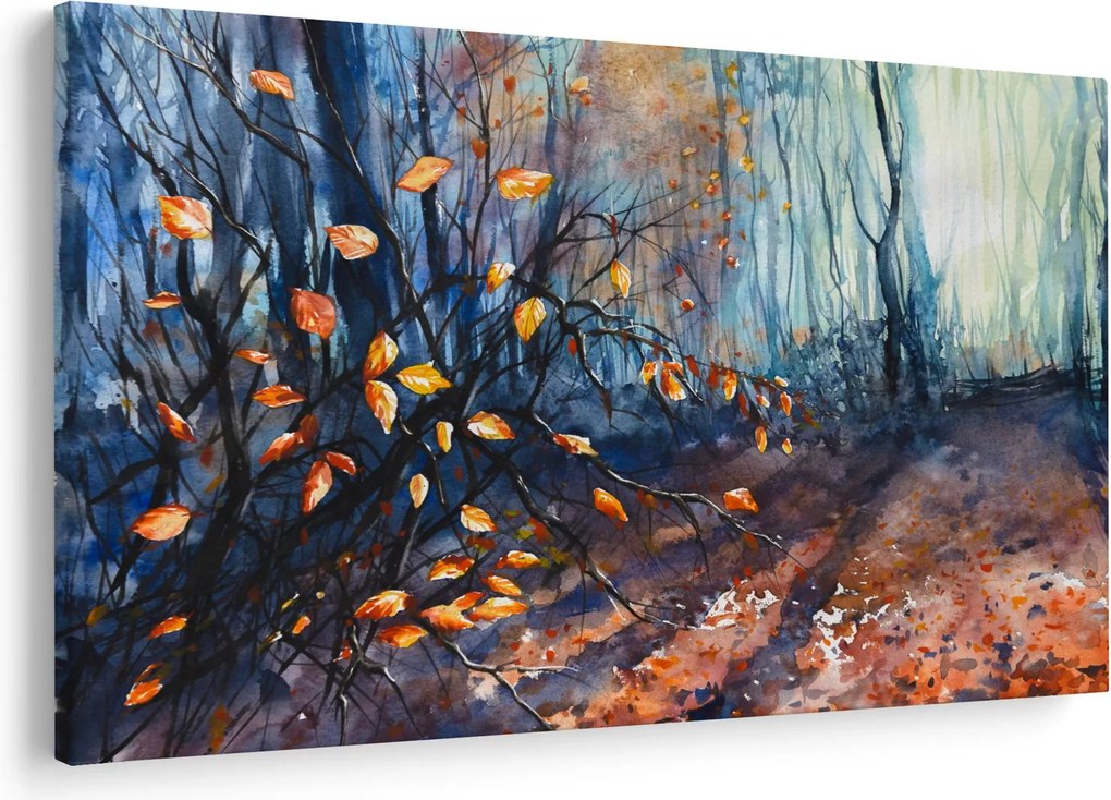 Obraz - Lúče jesenného slnka (90x60 cm)