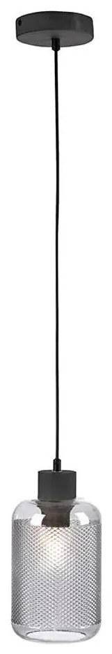 Paul Neuhaus 2006-25 - Luster na lanku BOLETUS 1xE27/10W/230V pr. 14 cm šedá