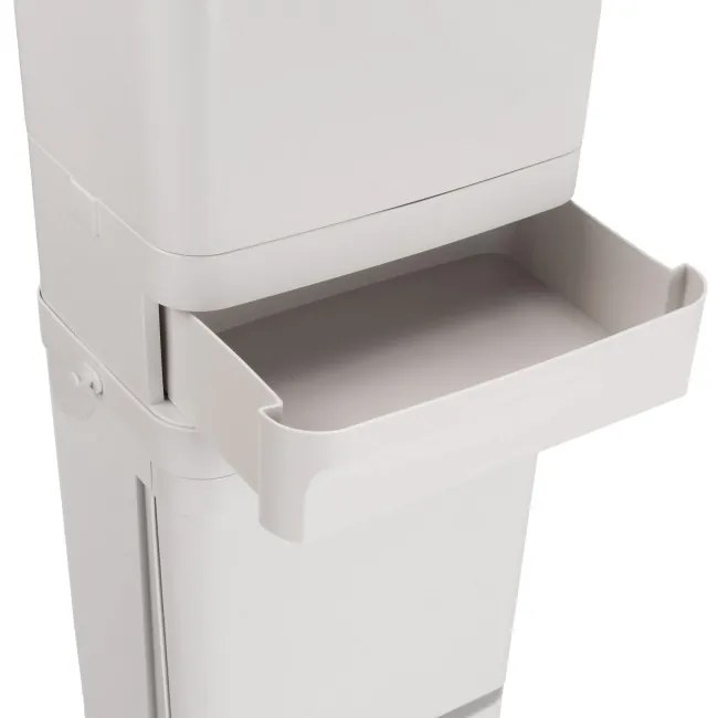 Odpadkový kôš NARDAN 42 l sivý