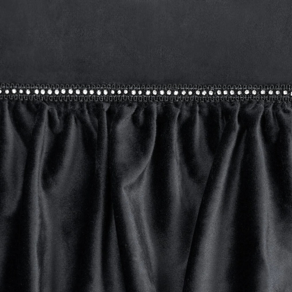 ZATEMŇOVACÍ ZÁVES NA KRÚŽKOCH CARLI 140X250 CM ČIERNA