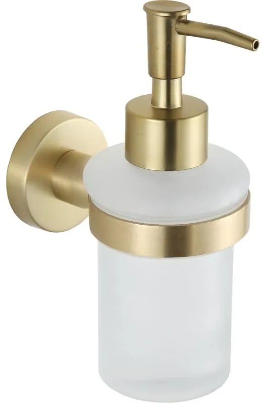 Mexen Remo, dávkovač mydla, zlatá matná, 70507388-55
