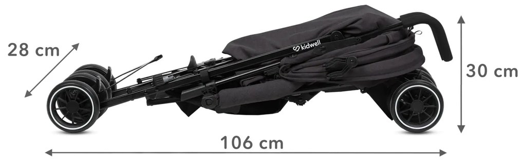 Kočík Kidwell NELLI Graphite