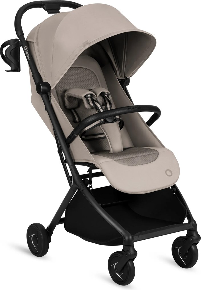 Lionelo SIA Ľahký športový kočík do lietadla Farba: Beige Taupe