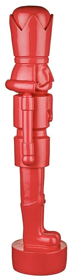 JAMES Dekoračný luskáčik 38 cm - červená