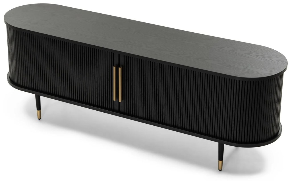 TV stolek Clemente 58 cm černý