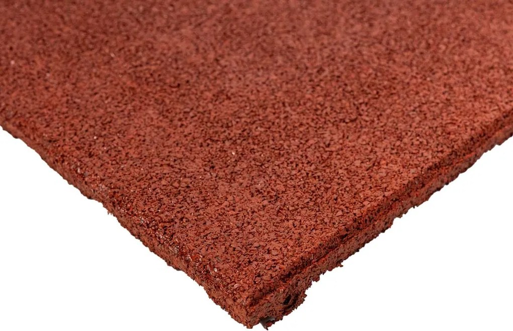 Gumová dlaždica ASLON 40 x 40 cm, červená
