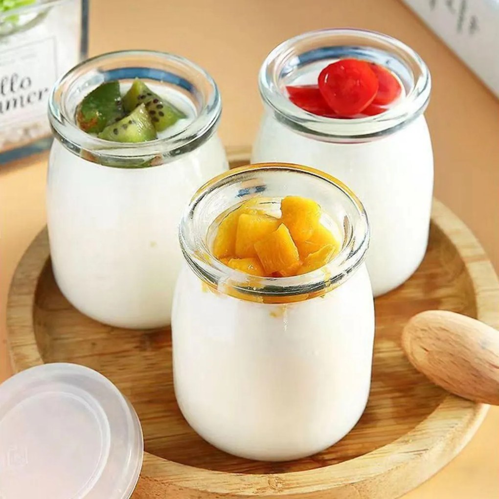 Orion 4 poháre na jogurt / dezert s viečkom 4ks x 200ml YOGO