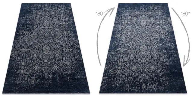 Koberec JADE 45008/500 Ornament granátový / béžový