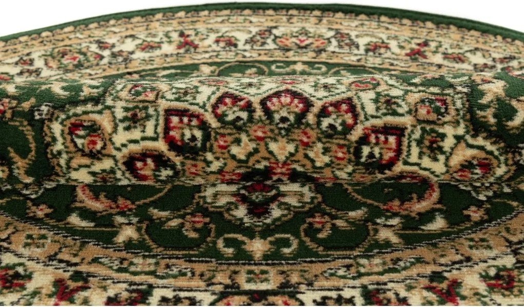 TA Koberec F740A ZELENÝ ATLAS PP KOLESO Rozmer: 200x200 cm
