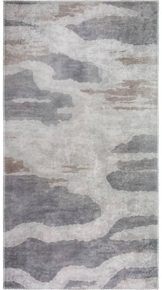 Sivý prateľný behúň 80x200 cm City Clouds – Vitaus