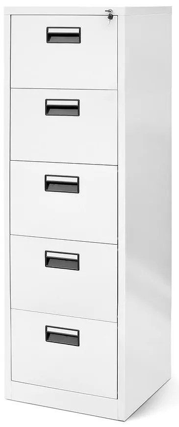 Skriňa Sara V005 kovová biela