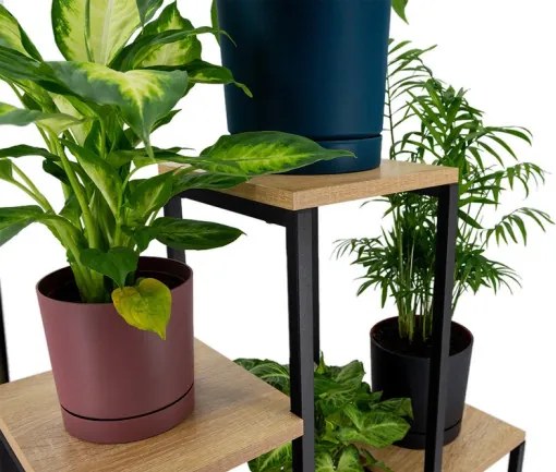 Stojan na kvety PANORAMA svetlý dub