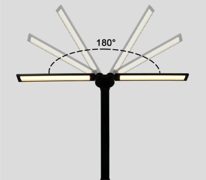 BERGE LED dvojitá stolná lampa 8W - BRUSEL