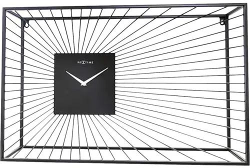 Nástenné hodiny NeXtime Vasco 70x45x15 cm