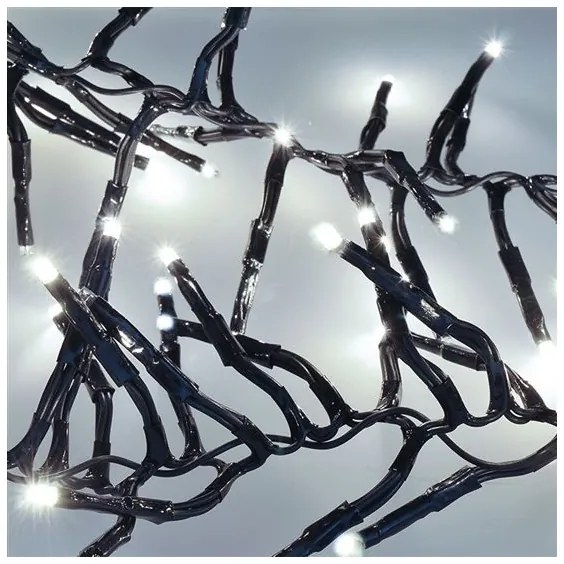 Solight 1V11-W - LED Vianočná reťaz 576xLED/8 funkcií 8m IP44 studená biela + DO