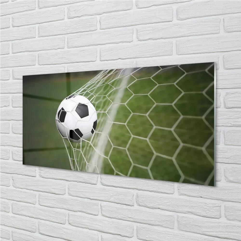 Obraz na skle Futbal 125x50 cm