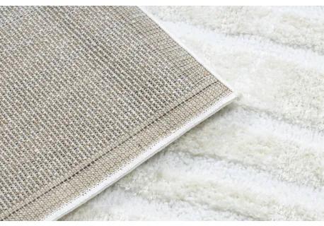 Moderný koberec MODE 8597 geometrická krémová Veľkosť: 180x270 cm
