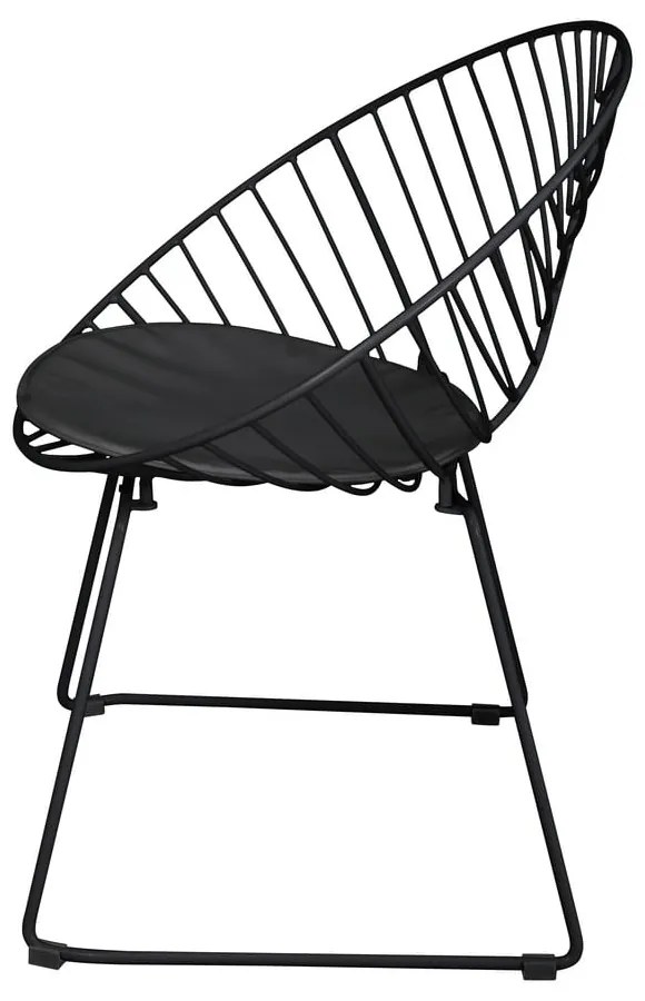 Súprava 2 černých záhradných stoličiek Bonami Selection Coco