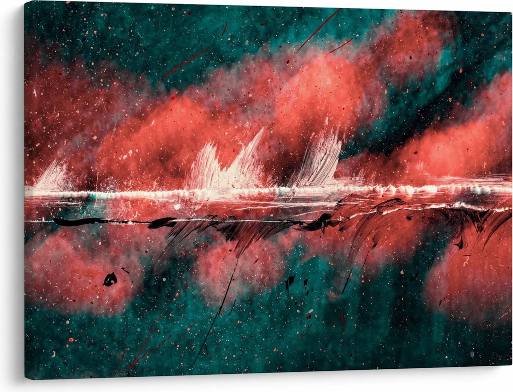 Obraz - Výbuch v petroleji (70x50 cm)