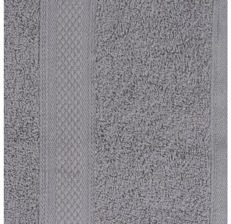 Uterák CLARYSSE ELEGANCE 60x110 cm sivý, 100% bavlna