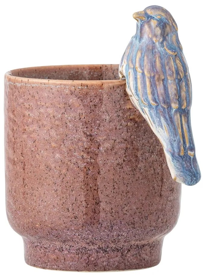 Kameninový ručne maľovaný obal na kvetináč ø 11 cm Larky – Bloomingville