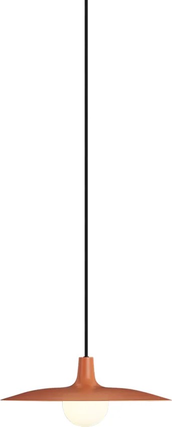 Retro závesná lampa oranžová pre koľajnicový systém 1-fázový - Slimline Panzi