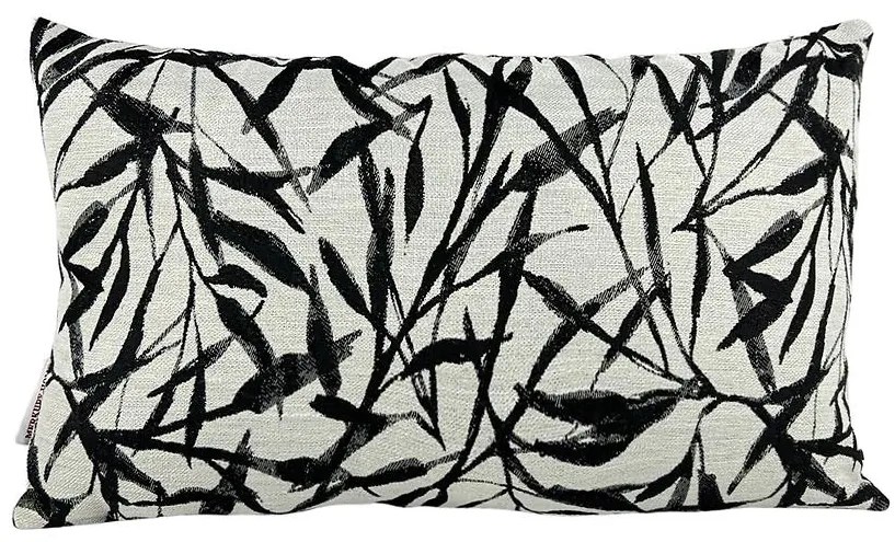 Obliečka Willow čierna 30x50 Merkury Home