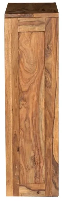 furniture-nabytek.cz - Masivní koupelnová skříňka Leeston z palisandru, hnědá, lakovaná – 42×25×70 cm