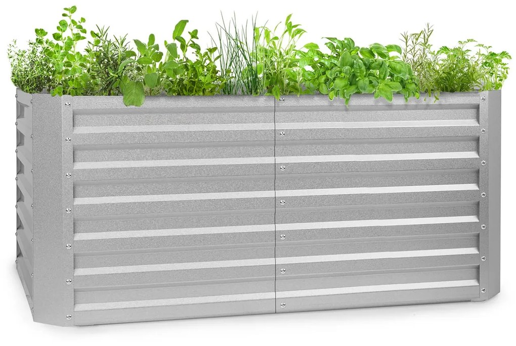 Blum High Grow Straight, vyvýšený záhon, 120x60x60cm, 432l, oceľ