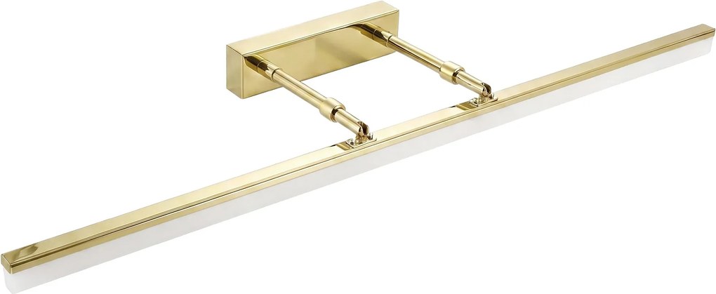 Toolight Toolight, LED nástenné svietidlo, 80cm, 13W, 4000K, APP1874-1W, zlatá lesklá, OSW-66029
