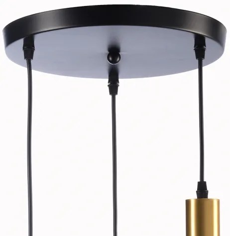 ONLI - Luster na lanku DOROTY 1xE27/22W/230V modrá/zlatá