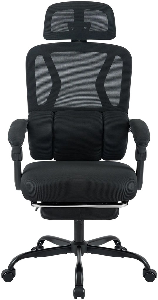 Kancelárska stolička Liberton - čierna