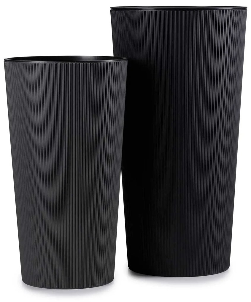 Kvetináč URBANIKA ECO 46 cm čierny