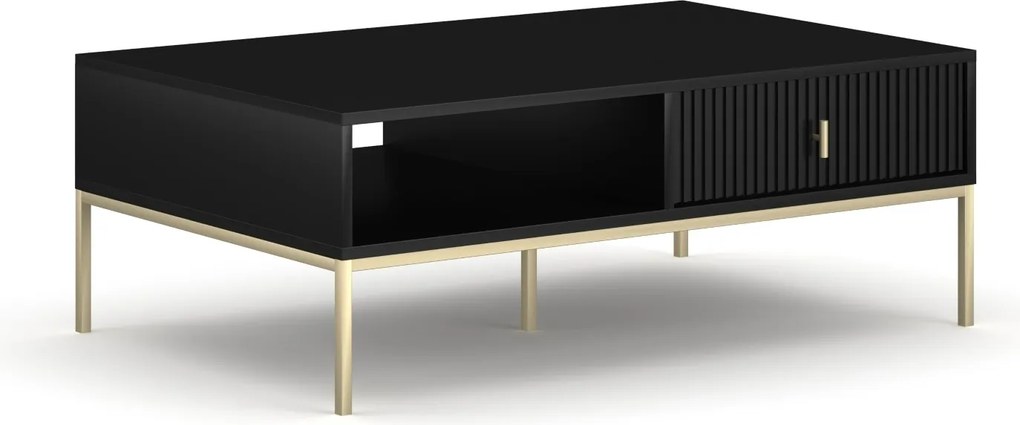 Konferenční stolek Maggiore 104 cm černý/zlatý II