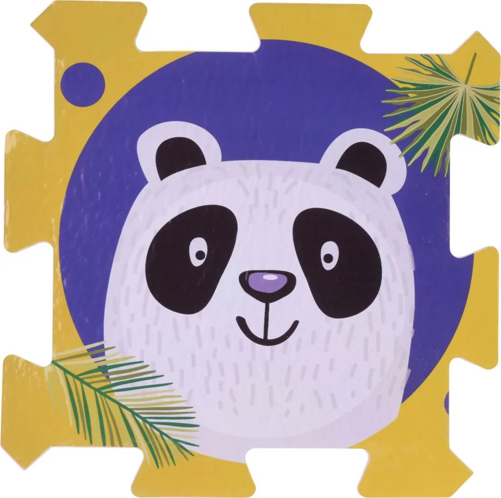 Hracia podložka Puzzle zvieratká (8 dielov)