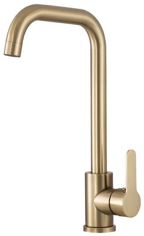 Gamma Steel, stojanková drezová batéria h-320, zlatá matná, GMA-BSK2-BGD