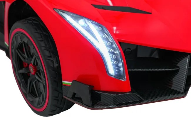 Elektrické autíčko Lamborghini Veneno červené