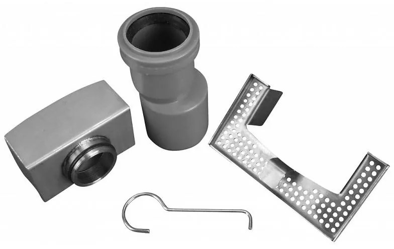 EURO Sprchový podlahový žľab čierny 60 cm - POD DLAŽBU M6004B