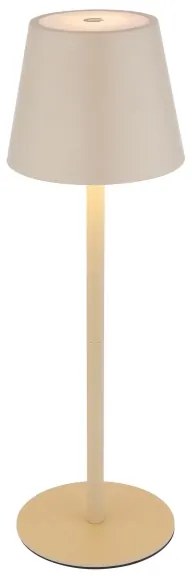 Globo 58488S - LED stmievateľná dotyková nabíjateľná vonkajšia lampa VANNIE 3W/5V IP54 1800 mAh