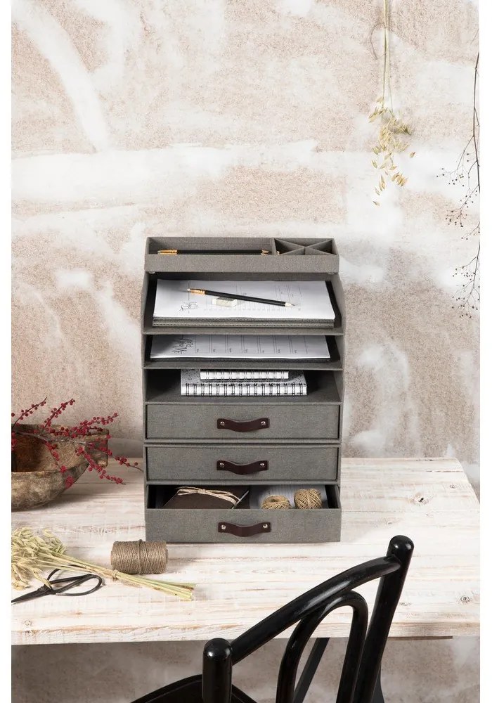 Kartónový organizér na dokumenty so zásuvkou Walter – Bigso Box of Sweden