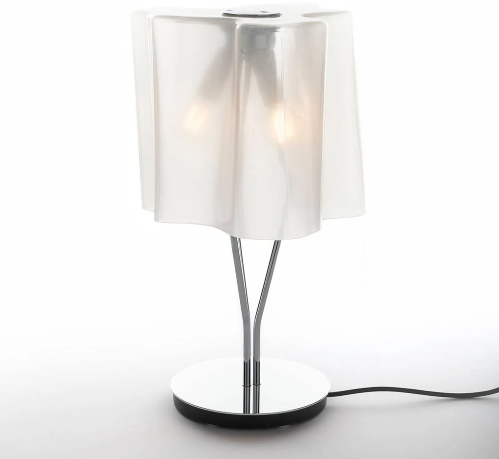 Stolná lampa Artemide Logico 44 cm lesk/chróm