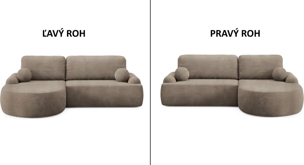 ROHOVÁ SEDAČKA PABLO 264 x 172 cm POSO 110