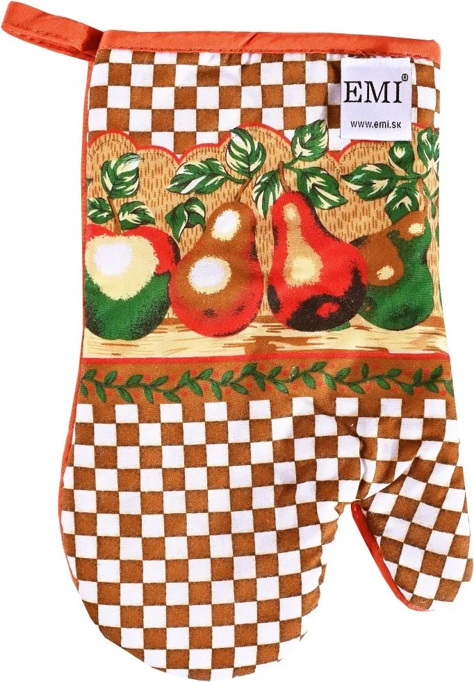 Chňapka standard hnedá hruška