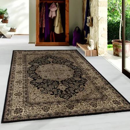 Koberce Breno Kusový koberec KASHMIR 2608 Black, čierna, viacfarebná,200 x 290 cm
