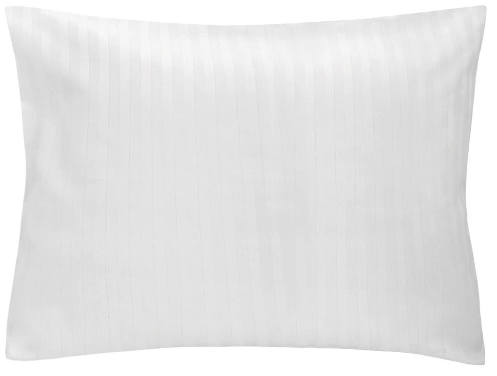 BAVLNENÁ OBLIEČKA NA VANKÚŠ STRIPES1 50X60 CM BIELA