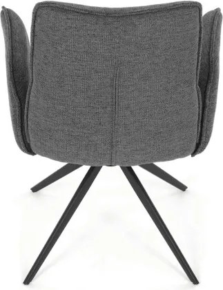 Jedálenská stolička sivá DCH-D1328 GREY2